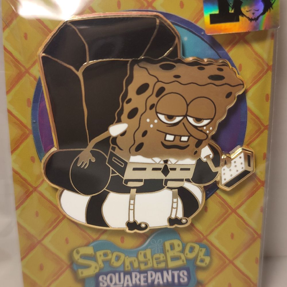 Spongebob Squarepants Limited Edition Collectible Enamel Pin Ight Imma Head Out